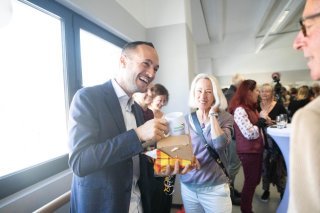 Mathias Reynard lors des 10 ans d'Immo-Solidaire